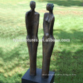 Modern popular metal bronze abstract lover figure art sculpture